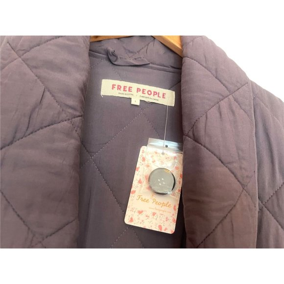 FREE PEOPLE Happy Day Dreamer Quilted Jacket Coat NEW!!! - Picture 8 of 12